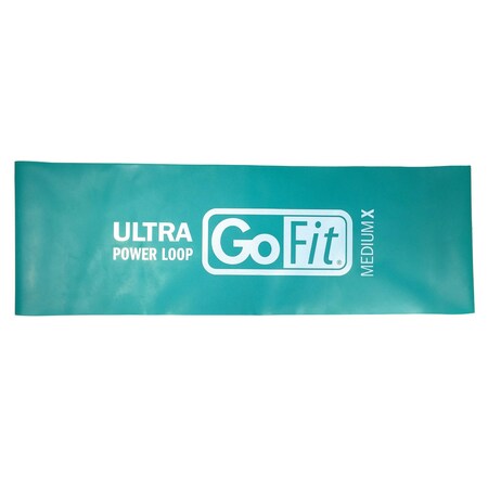 Gofit Single Ultra Power Loop (Teal, Medium X, 10 Pounds) GF-SUPL-MX